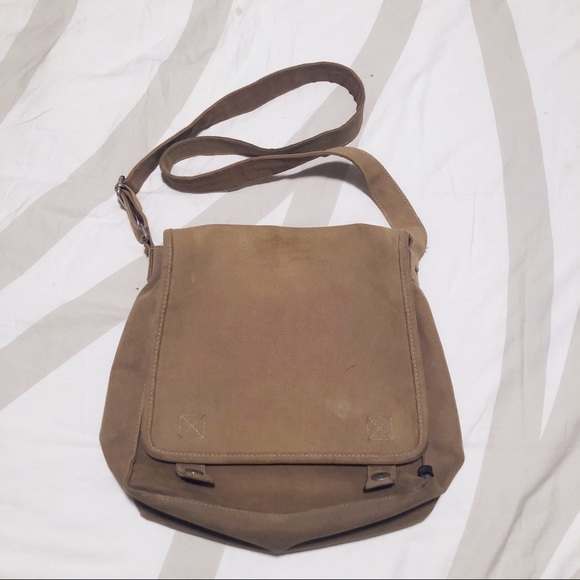 gap canvas messenger bag